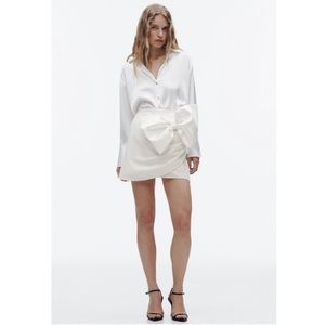 Zara Bow Mini Skort
